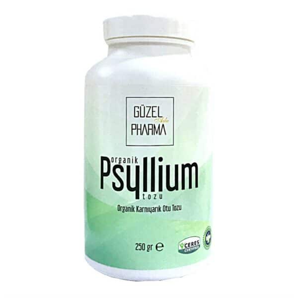Güzel Ada Gıda Organik Psyllium ( Karnıyarık Otu Tozu ) 250 gr